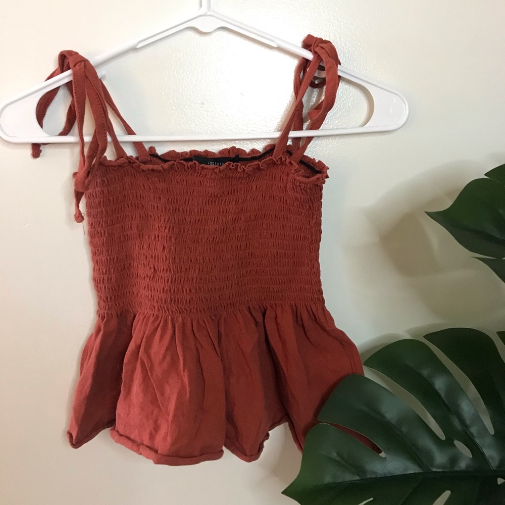 Peach tank top!